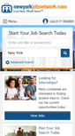 Mobile Screenshot of newyorkjobnetwork.com